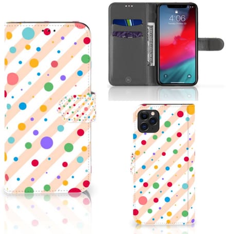 Apple iPhone 11 Pro Max Telefoon Hoesje Dots