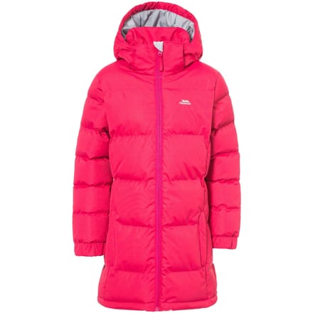 Trespass Meisjes Tiffy gewatteerde jas (Diep Roze)