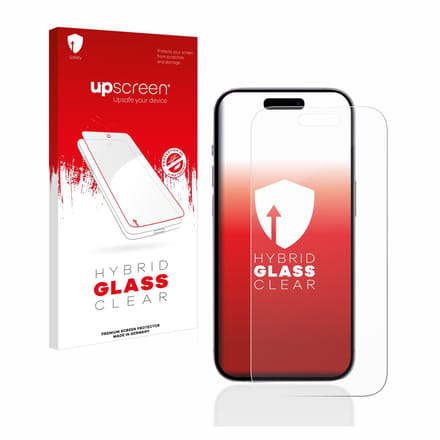 upscreen - Screenprotector voor Apple iPhone 14 Pro - Folie Beschermfolie Beschermglas transparant