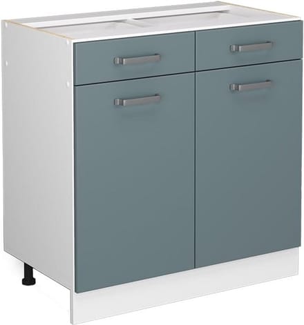 Ladeonderkast Keukenmodule 80 cm Blauwgrijs voor Modulaire Keuken