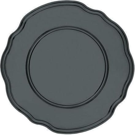 Baci Milano Baroque & Rock Onderbord - Ø 33 cm - Grijs