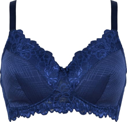 Naturana - Prothese bh met kant - 5806 - Navy - 80D