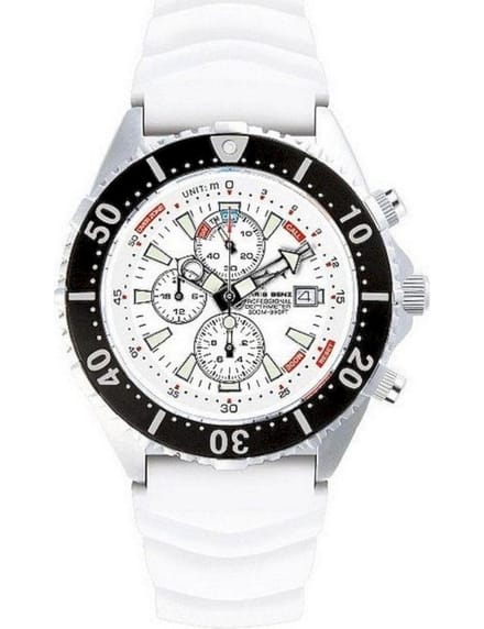 Chris Benz Duikerhorloge Depthmeter Chronograaf CB-C300-W-KBW