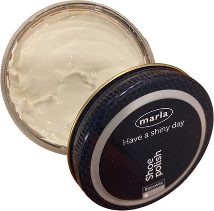 Marla Shoe polish - Schoenpoets - (003) Gebroken wit - 50 ml