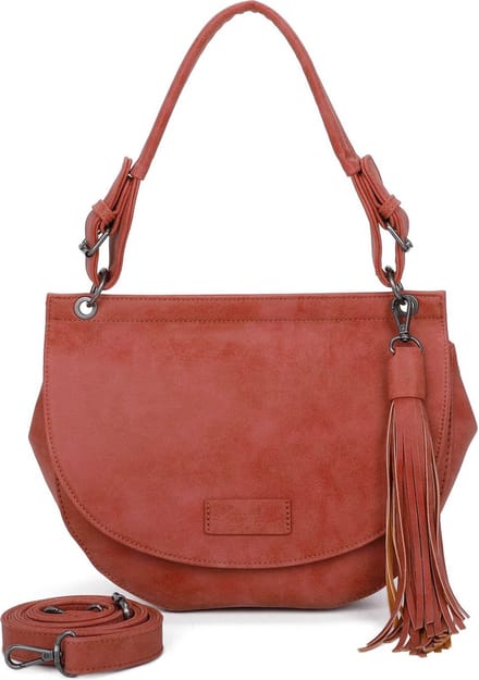 Fritzi aus Preußen Schoudertas Vintage Fritzi41 Hobo Burn Rood