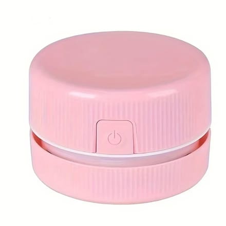 MINI Bureau Stofzuiger - Kruimelduif - Roze