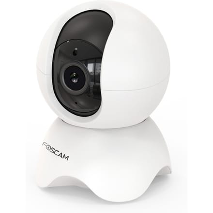 Foscam X5 - Beveiligingscamera's - 5 MP - Pan&tilt - Binnencamera - Babyfoon - Persoonsdetectie - Wit