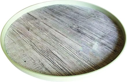 Zak!Designs Fjord Dienblad - Ø 36 cm - Grijs