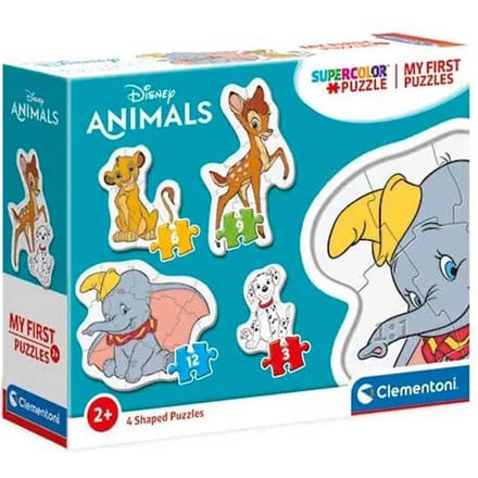 Clementoni - Puzzel - 4 Stuks - My First Puzzles Disney - Voor Kinderen Vanaf 2 Jaar