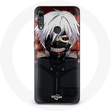 Coque - Huawei - P30 Lite - Tokyo Ghoul - Silicone - Souple - Anime noir