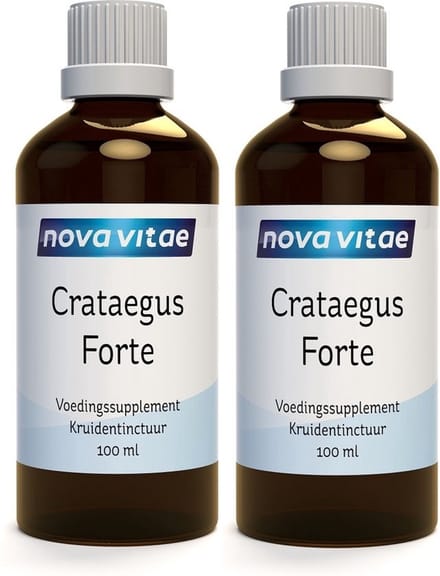 Nova Vitae - Meidoorn - Crataegus -Forte - Tinctuur - 200 ml
