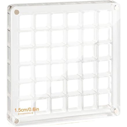 36 Vakken Schelpen Displaydoos Acryl Magnetische Schelpen Display Case Organizer Doos Stapelbaar Klein Knutsels Compartiment Doos schoon