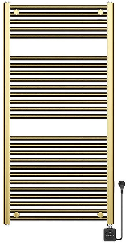 Wiesbaden Elara Elektrische Radiator Smart WiFi 118,5 x 60 cm - Messing