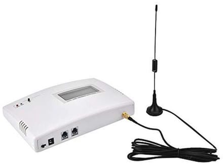 Draadloze GSM Gateway voor Thuis met LCD Display - Quadband 850/900/1800/1900 - Ondersteunt Alarmsystemen
