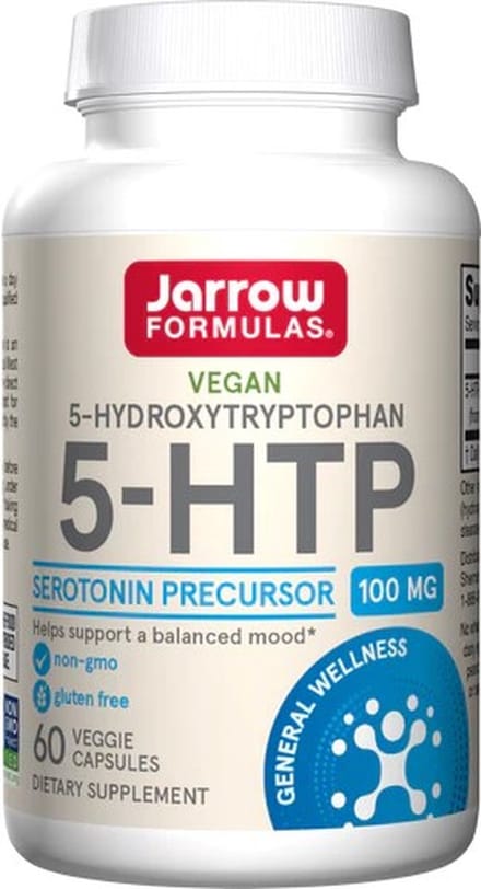 5-HTP 100mg 60 capsules - 5-hydroxytryptofaan | Jarrow Formulas