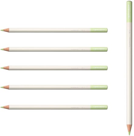 Tombow Irojiten - Kleurpotloden - VP5 - Asparagus - Groen - 6 Stuks