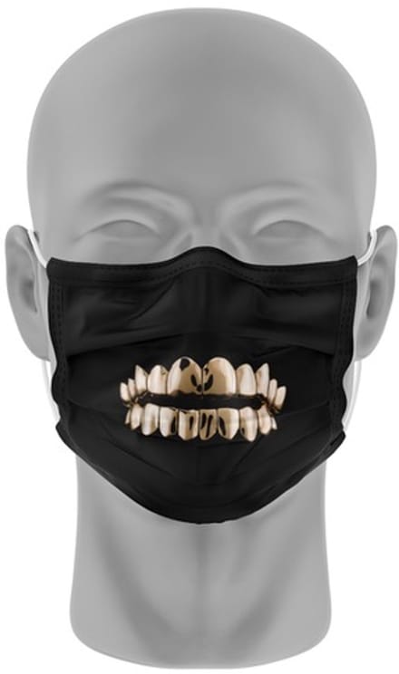 Mondmasker (herbruikbaar) Nihon | rottende-tanden-print