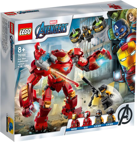 LEGO Marvel Avengers Iron Man Hulkbuster versus A.I.M. Agent 76164