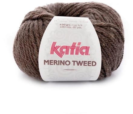 Katia Merino Tweed - 303 bruin - Merinogaren