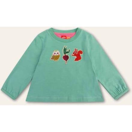 Oilily Tempo T-Shirt- maat80/18m Creme de Menthe