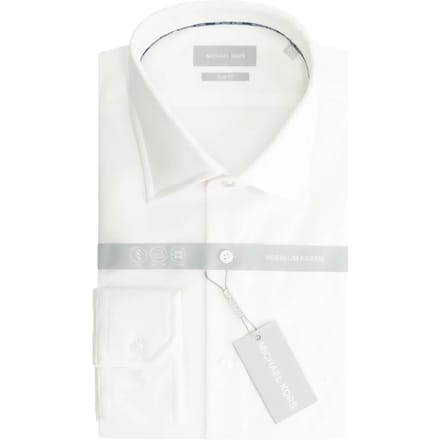 Slim twill overhemd met 2 plooien Michael Kors