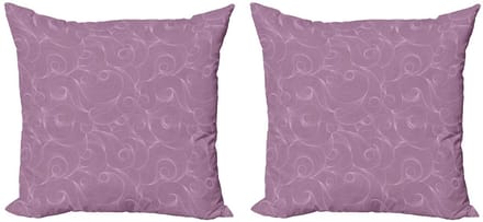 ABAKUHAUS Hipster Kussenhoezen Set (2×40x40) – Tweezijdig bedrukt