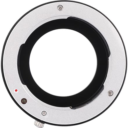 PK-M43 Adapterring voor Pentax PK-lens naar Micro 43-camerabehuizing black