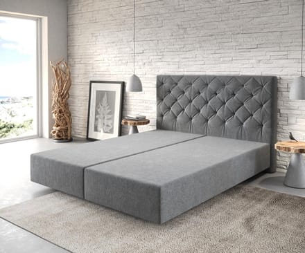 Boxspring-frame Dream-Great microvezel antraciet 160x200