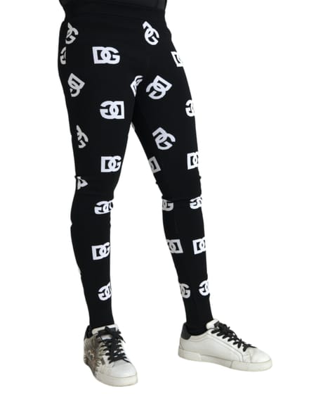 Logo Print Leggings Stijl Pan75061