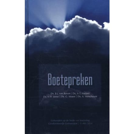 Boetepreken - B.J. van Boven