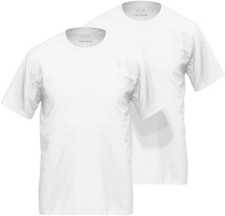 CECEBA Nevada - Heren T-shirt ronde hals - 2-pack - 100% biologisch katoen - Wit