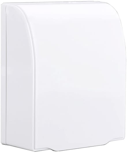 Waterproof Socket Box - Transparante Waterdichte Stekkerdoos - Geschikt voor Badkamers (Wit)