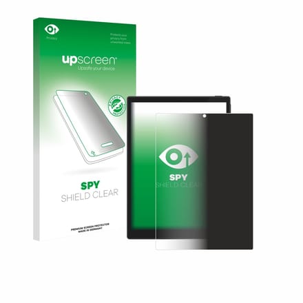 upscreen - privacy screenprotector voor Hannspree Lumo 7.8 - Folie Beschermfolie Blauwlichtfilter