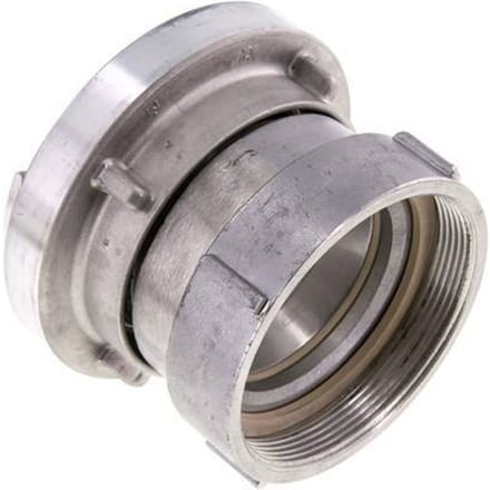 65 (81 mm) Gesmeed Aluminium Storz-koppeling G 3'' Binnendraad Draaibaar