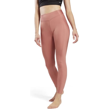 Dames legging met hoge taille en ribbels Reebok Performance