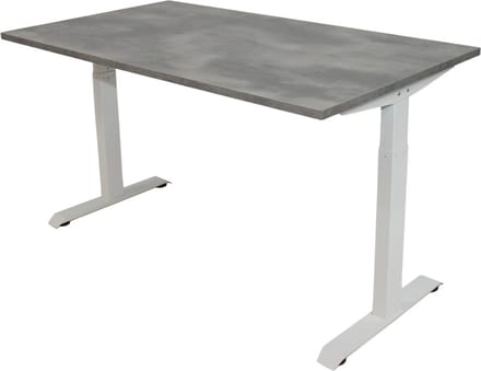 Office Hero® Cosmic - In hoogte verstelbaar bureau wit frame - Game bureau - Computertafel - Werktafel - 140x80 - Oxyd