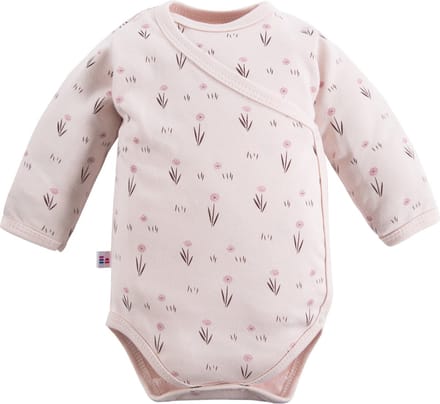 Eevi - Rompertje - Omslagromper - Overslagromper - Bloemetjes - Maat 62 - 2 t/m 4 maanden