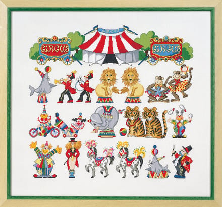 Permin Borduurpakket Circus 70-8410
