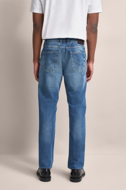 Bugatti Herren Jeans met een licht gebruikte look