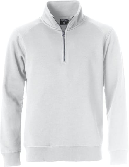 Clique Classic Half Zip 021043 - Wit - 3XL