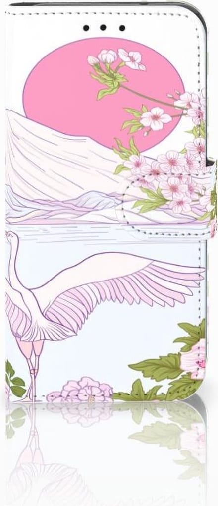 Samsung Galaxy S10e Telefoonhoesje met Pasjes Bird Standing