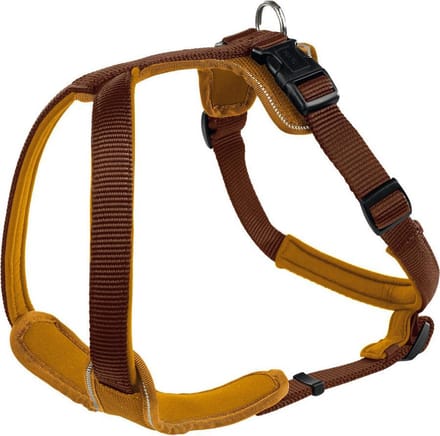 Hondentuig Neopreen Bruin Maat S 42-53 cm