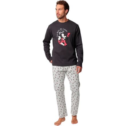 Setjes Admas Pyjama broek top lange mouwen Make Me Laugh Disney