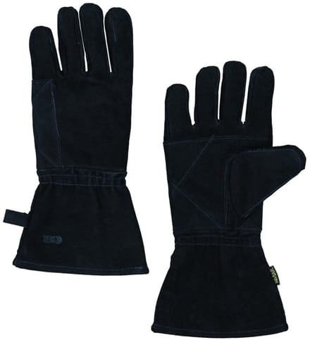 Lederen DNR BBQ-handschoenen | Echt leer, stoer, hittebestendig en zeer comfortabel