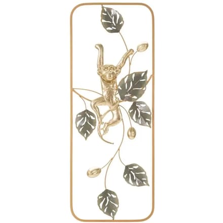 Wanddecoratie Monkey 28,6×3,8×74,3 cm