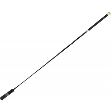 Whip&go Claquette Flap Dressuur Rijzweep Zwart 110 cm
