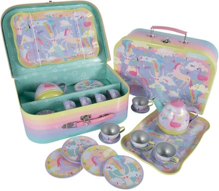 Floss & Rock Thee Servies Unicorn - 15 delig met muziek - multi