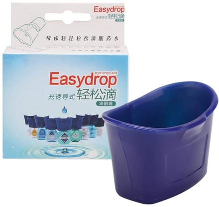Dailygoods- Oogdruppelgids Draagbaar - Handig voor - Oogdruppelhulp