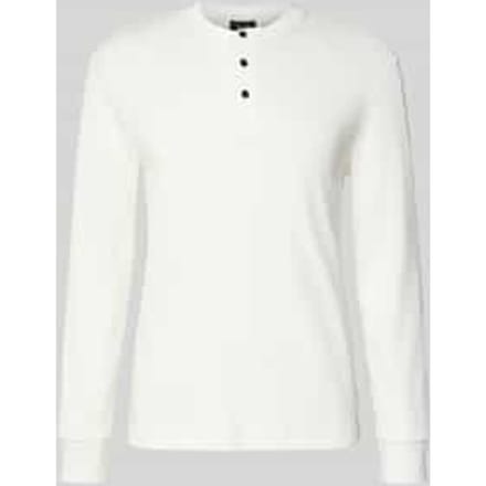 Sweatshirt met ribboorden