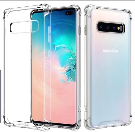 Hoesje geschikt voor Samsung Galaxy S10 - Backcover - Anti shock - Extra dun - Transparant